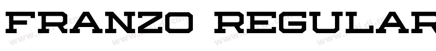 Franzo Regular字体转换